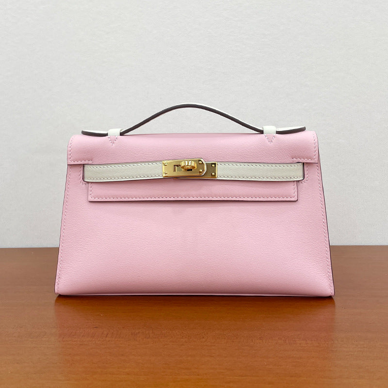 Kelly Generation Imported Leather Hand Sewing Shoulder Bags