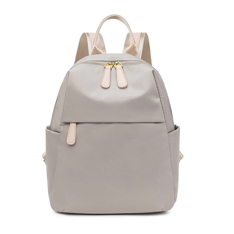 Women's Simple Oxford Cloth Lightweight Commuter Canvas Large Backpacks