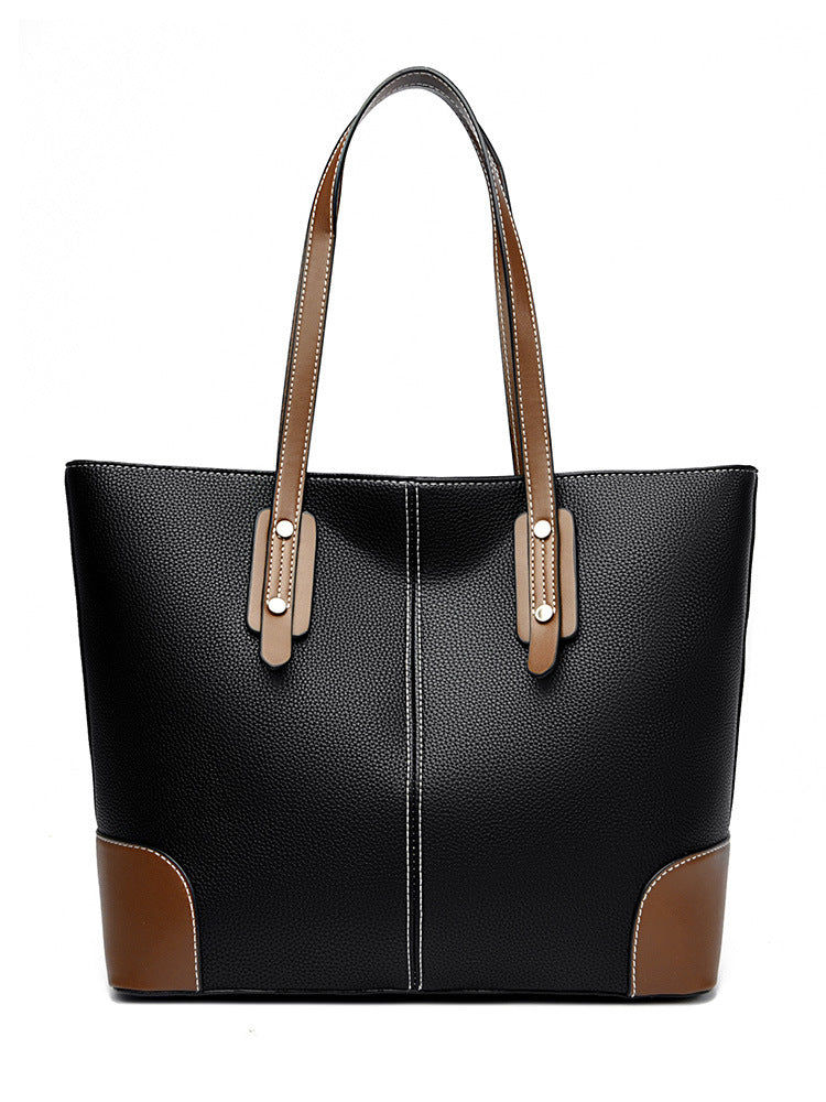 Women's Genuine Leather Large Capacity Totes Soft Shoulder Bags