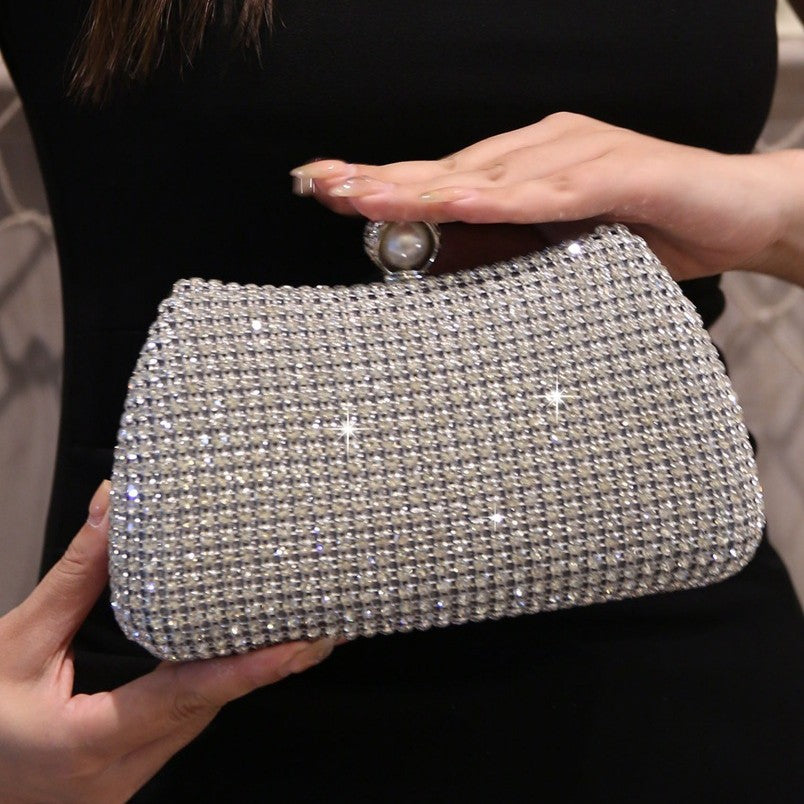 Rhinestone Clutch Fashion Luxury Elegant Banquet Evening Bags