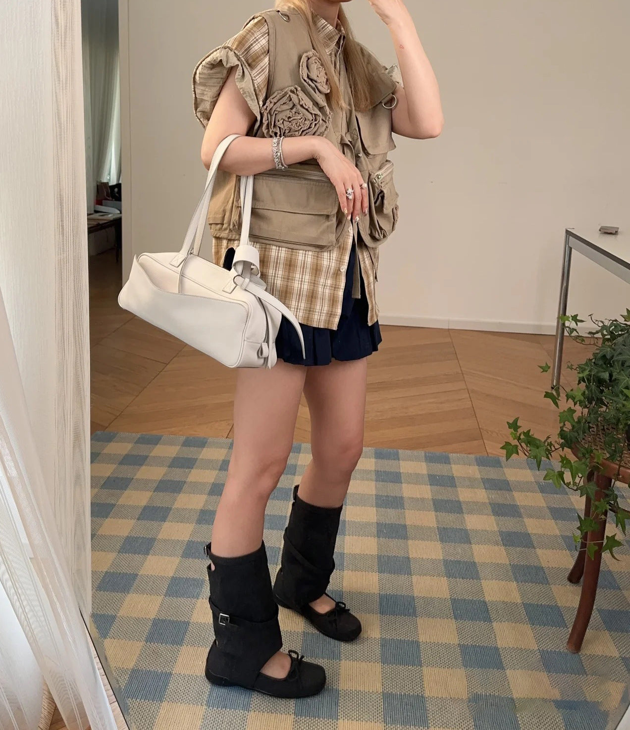 Women's High-grade Niche Underarm First Layer Cowhide Shoulder Bags