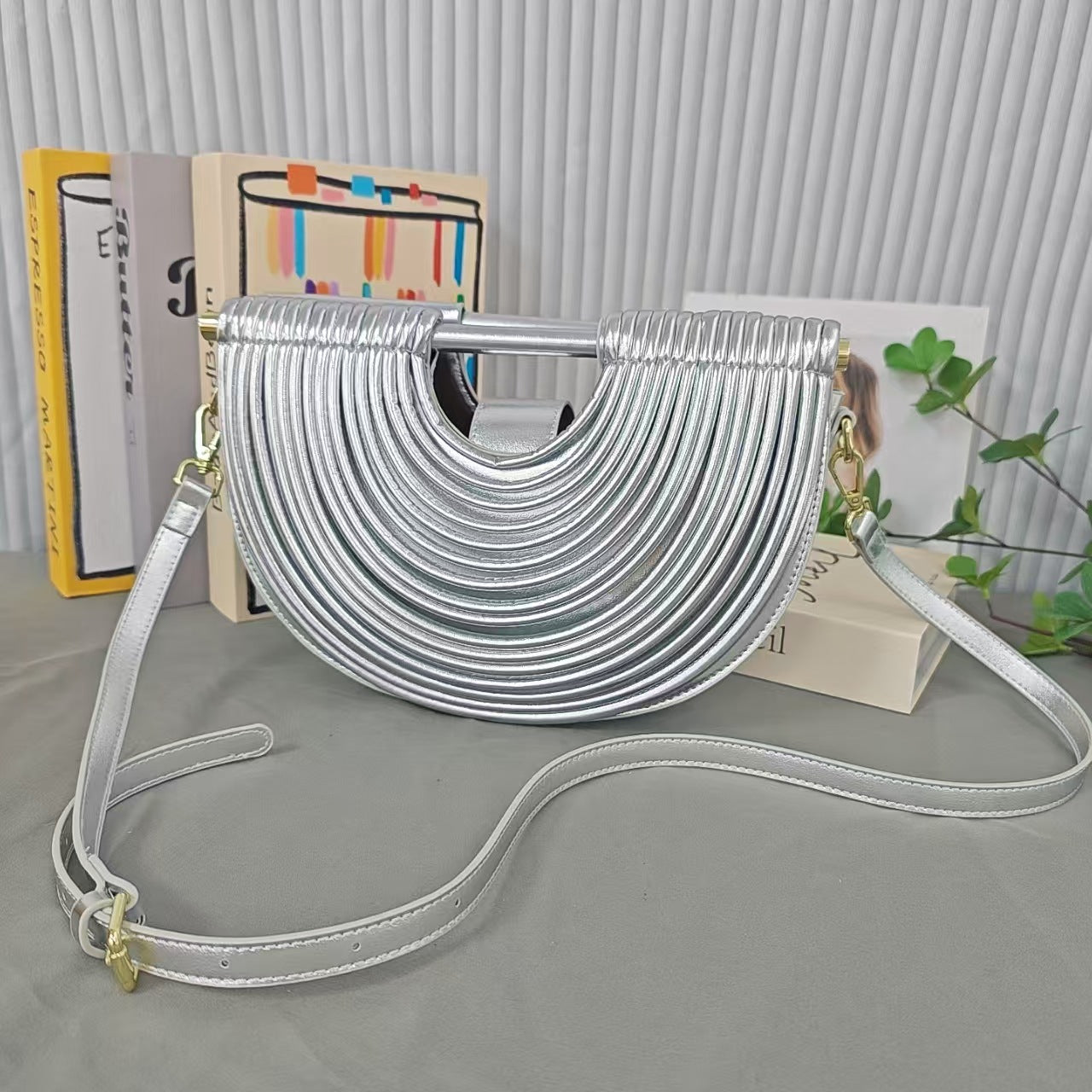 Woven Female Clutch Fashion Personality Trend Senior Handbags