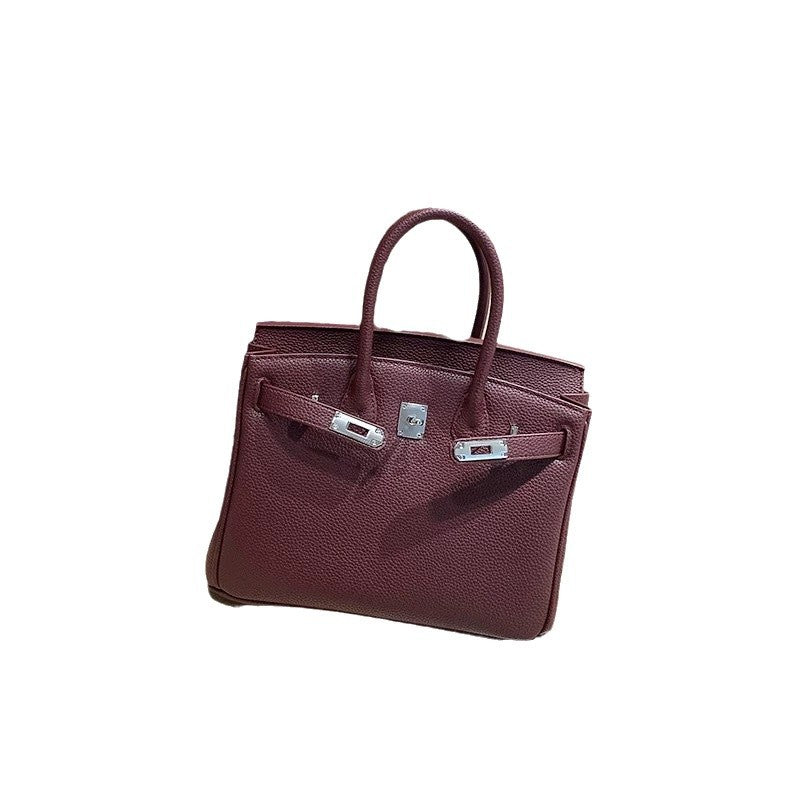 Women's Pattern Genuine Leather Portable Summer Versatile Crossbody Bags