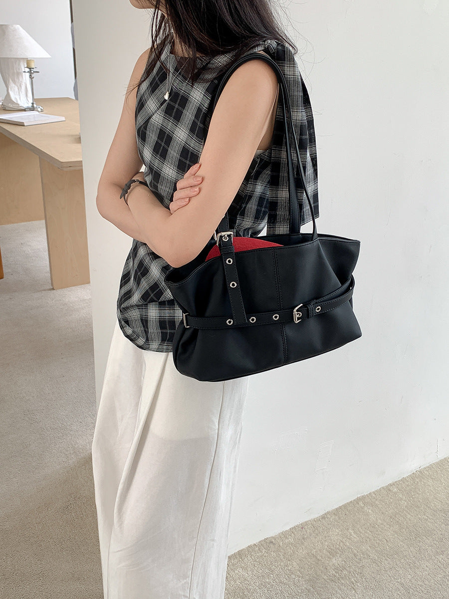 Women's Single Large Capacity Commuting Fashion Minimalist Shoulder Bags