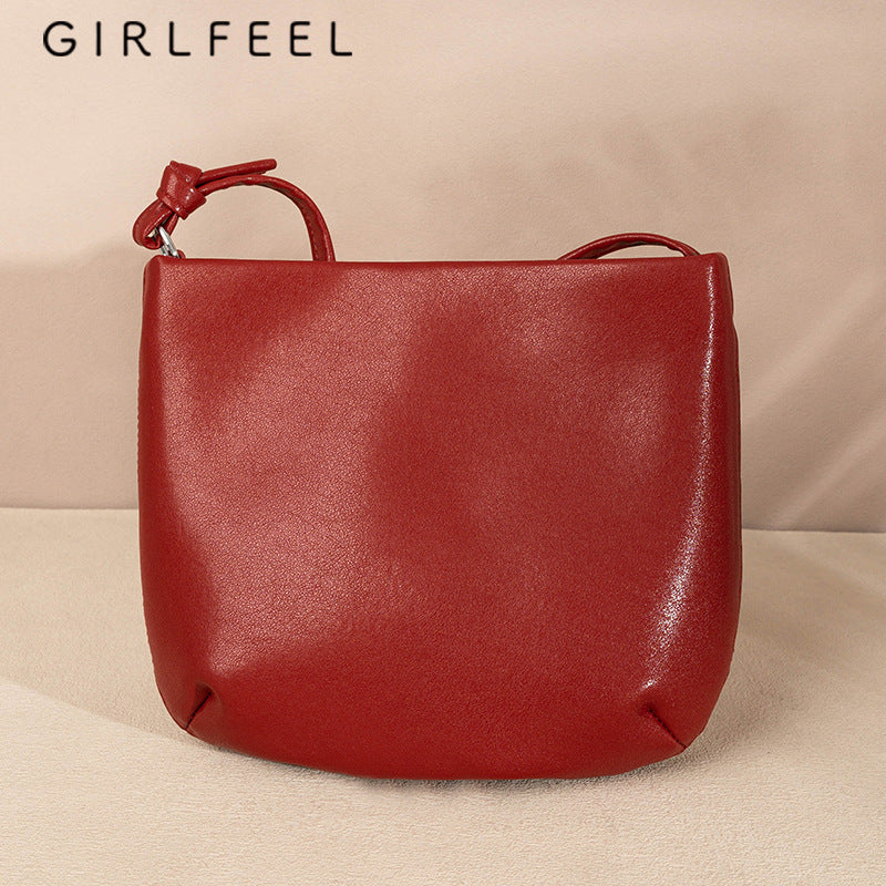 Women's Genuine Leather Retro Fashion Saddle Crossbody Bags