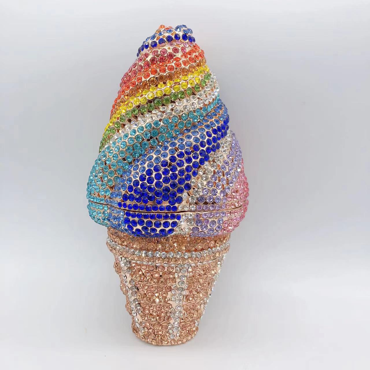 Women's Selection Of Ice Cream Diamond Banquet Evening Bags