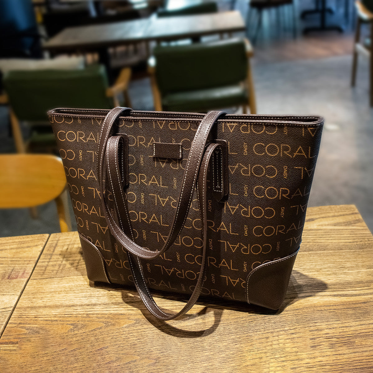 Women's Large Capacity Fashion Contrast Color Big Bags