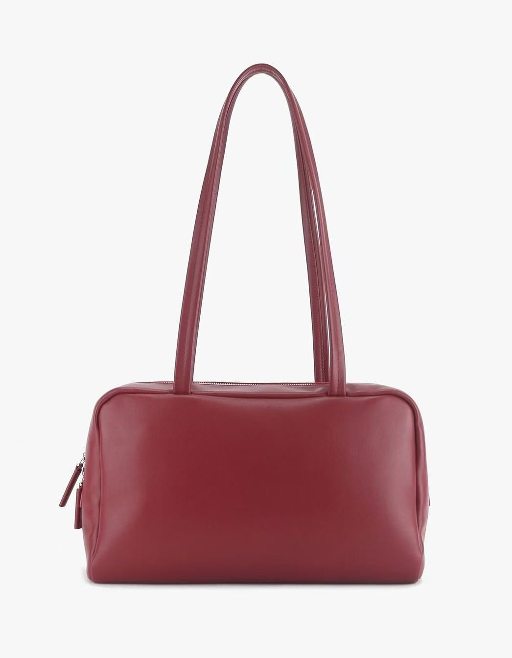 Trendy Women's Bowling Sheepskin Portable Underarm Bags