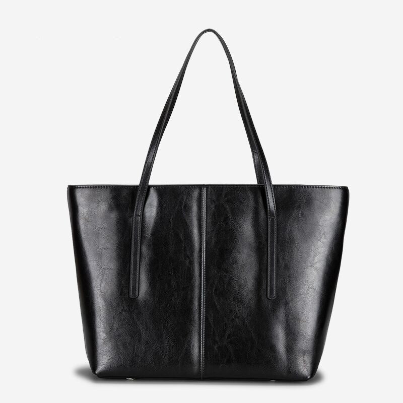 Women's Genuine Leather Vintage Portable Large Capacity Shoulder Bags