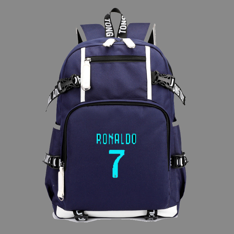 Women's & Men's & Luminous Football Star Luo Young Backpacks