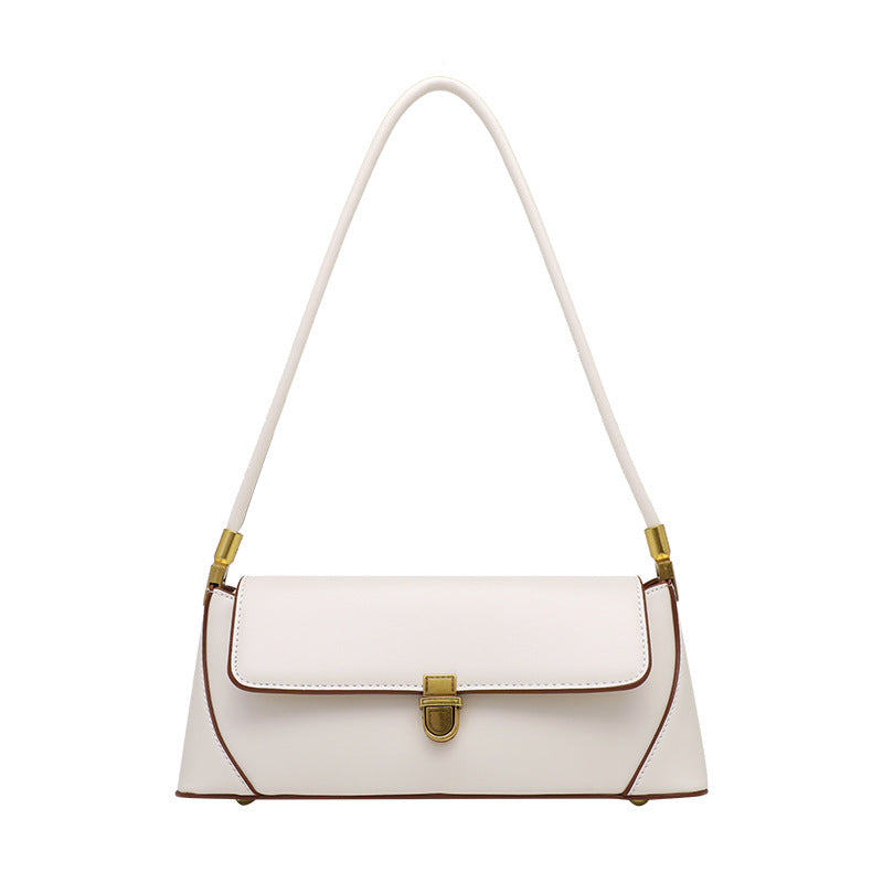 Women's Underarm Genuine Leather Fashion Cattlehide Portable Shoulder Bags