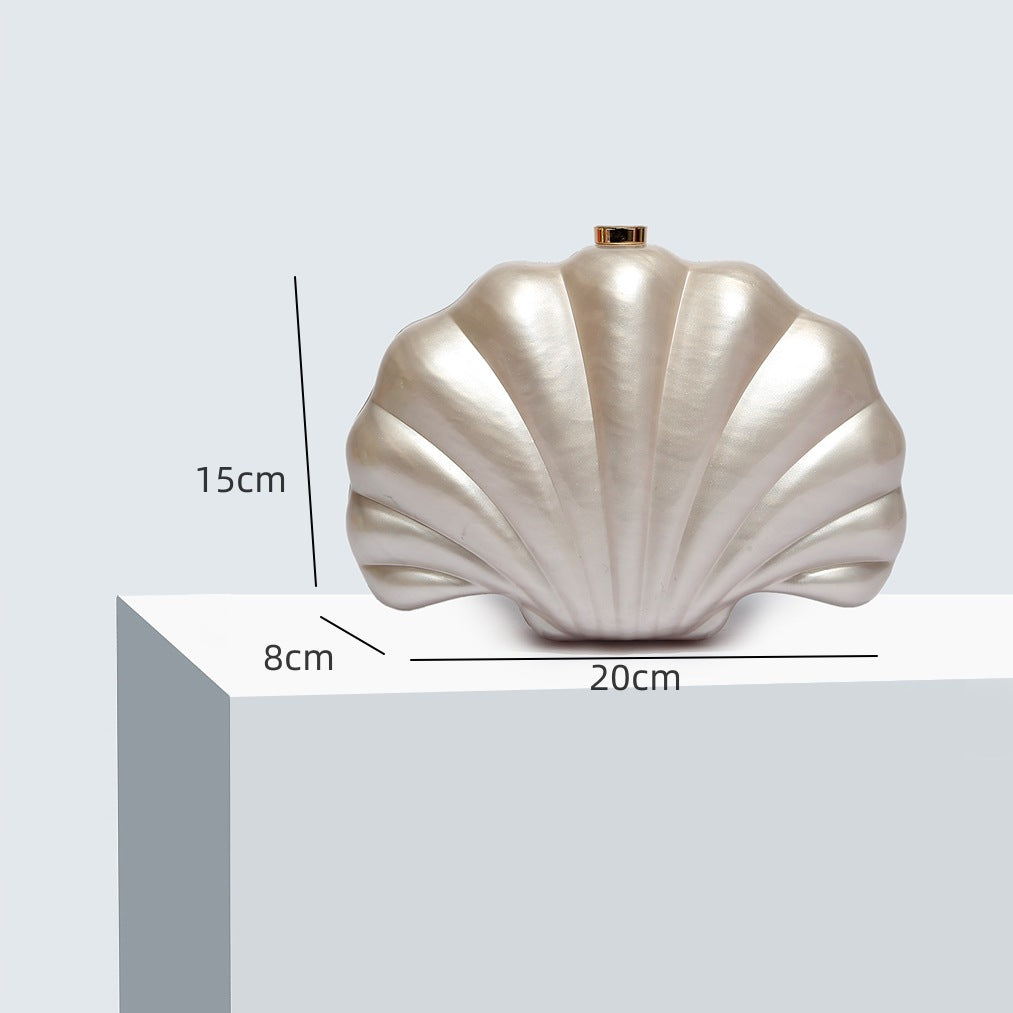 Dinner Shell Metal Mini Summer Street Evening Bags