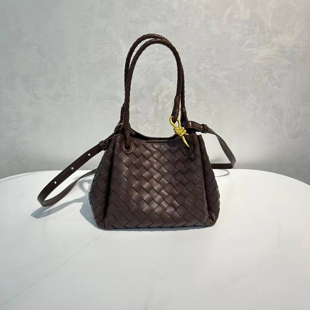 Parachute Woven Vegetable Basket Metal Cord Handbags