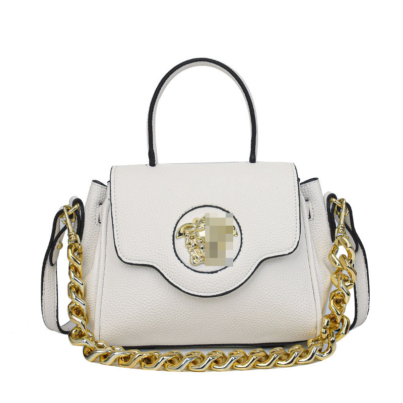 Women's Fashion Solid Color Flap Niche Advanced Shoulder Bags