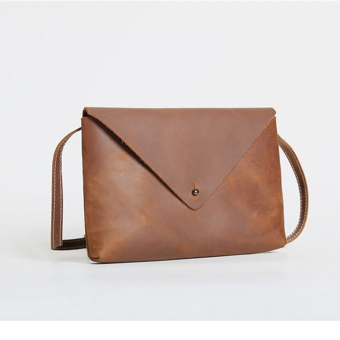 Women's & Men's & Mini Pouches Pure Top Layer Cowhide Shoulder Bags