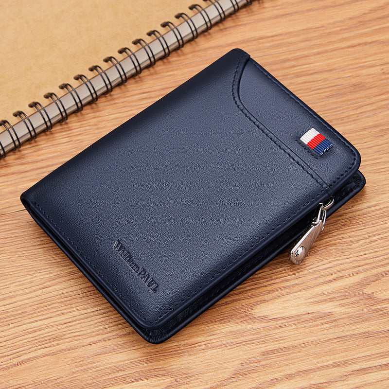 Men's Emperor Paul Short Genuine Leather First Men's Wallets