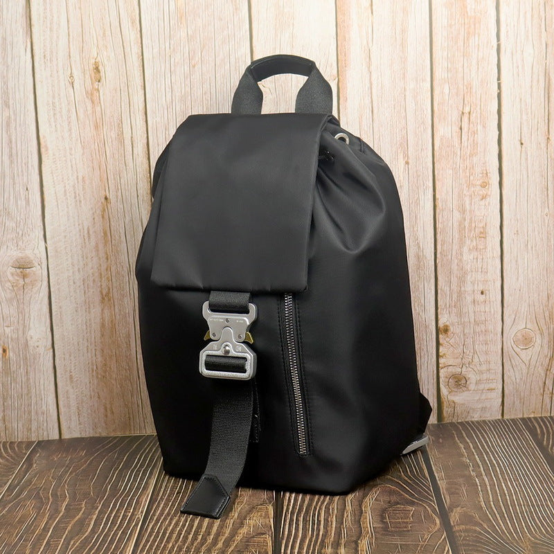 Men's High Street Fashion Black Military Style Backpacks