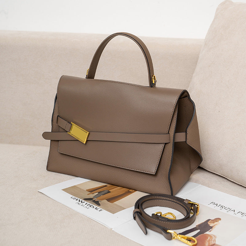 Women's Selection Large Capacity Fashion High-grade Genuine Shoulder Bags