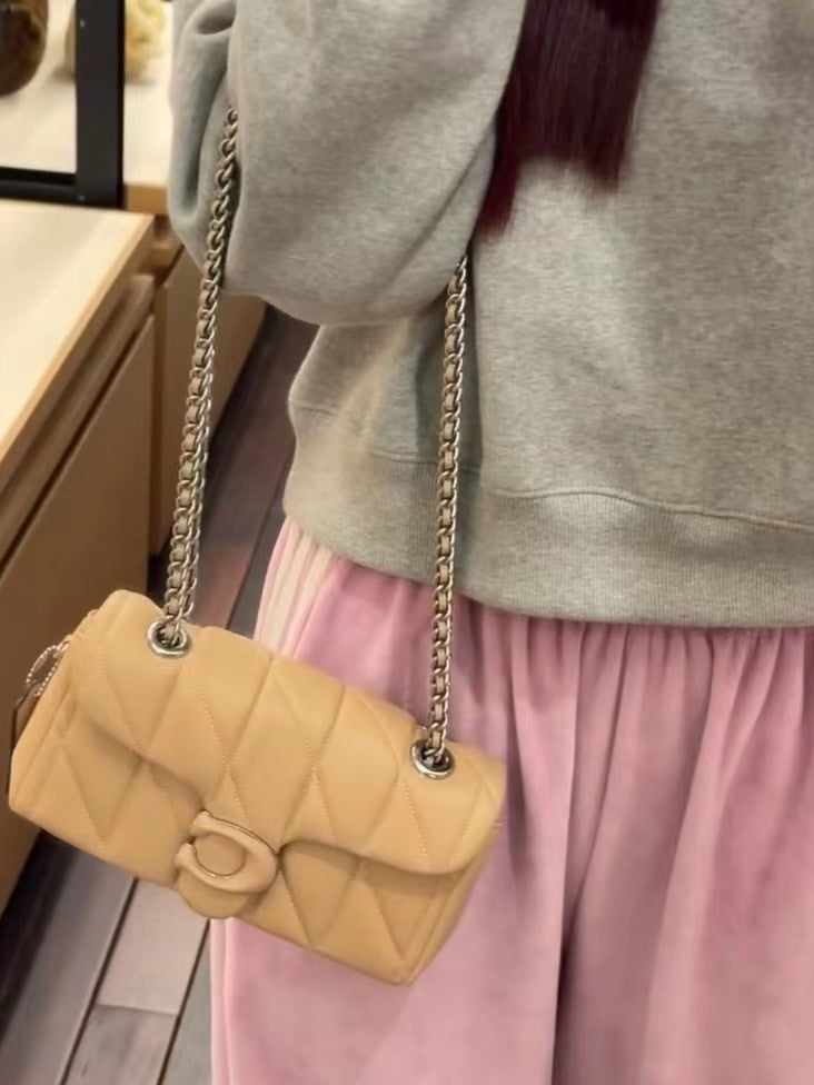 Creative Rhombus Sheepskin Chain Dionysian Underarm Crossbody Bags