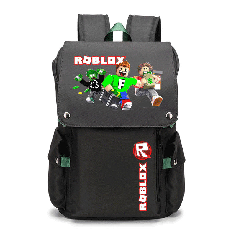 Women's & Men's & Rob Virtual World Peripheral Large Backpacks