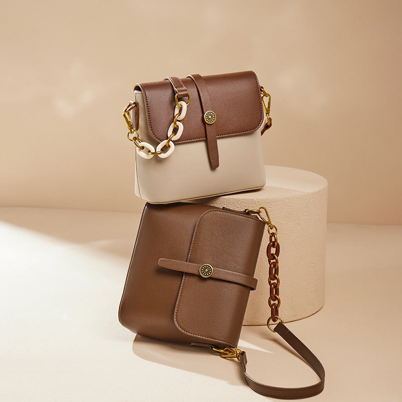 Women's Versatile Summer Genuine Leather High-grade Shoulder Bags