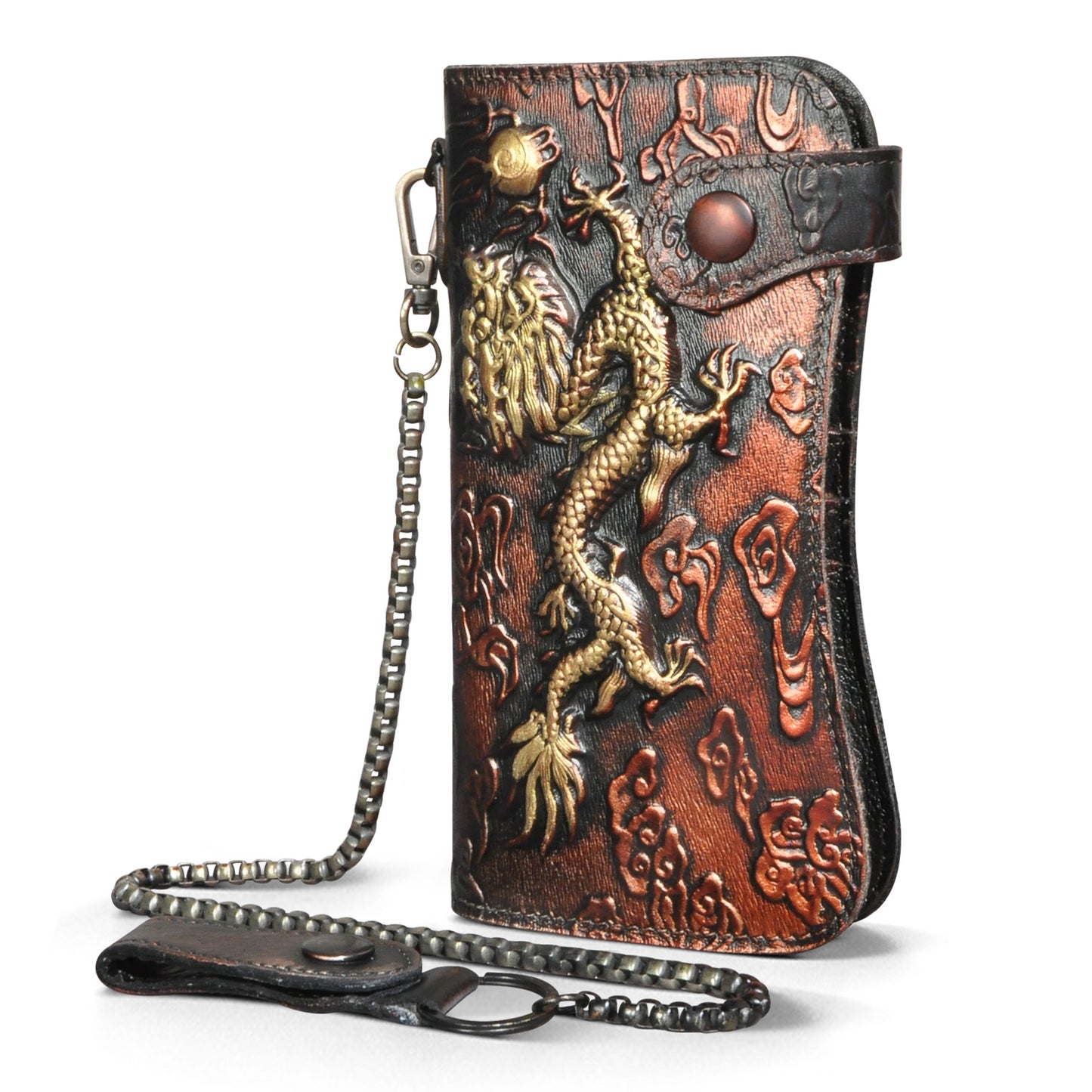 Men's Layer Vegetable Tanned Leather Cowhide Multiple Men's Wallets
