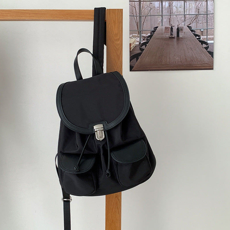 Women's Nylon Fashion Waterproof Leisure Versatile Backpacks