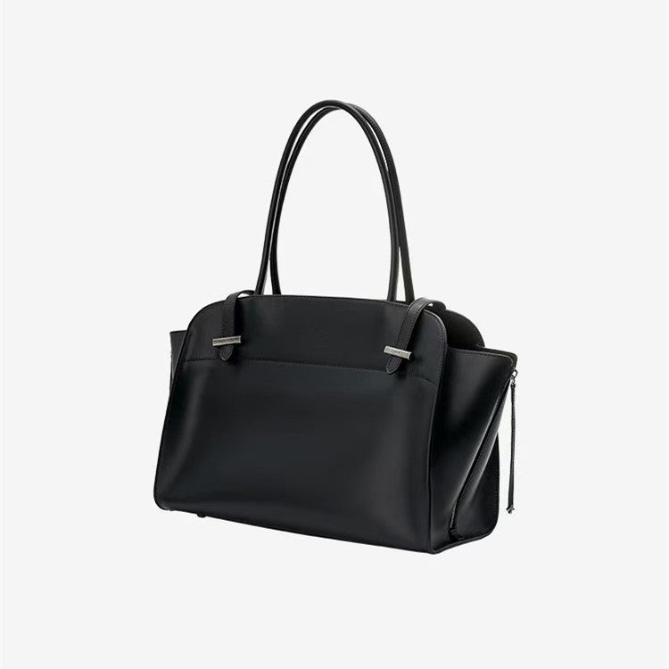 Lapel Retro Easy Matching Genuine Leather Crossbody Bags