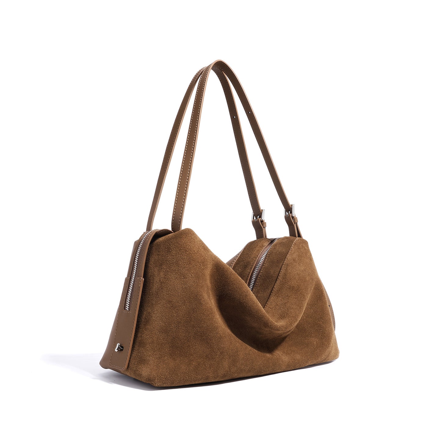 Women's Premium Frosted Pillow Boston Commuter Underarm Shoulder Bags
