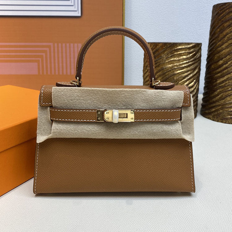 Palm Pattern Cowhide Second Generation Female Shoulder Bags