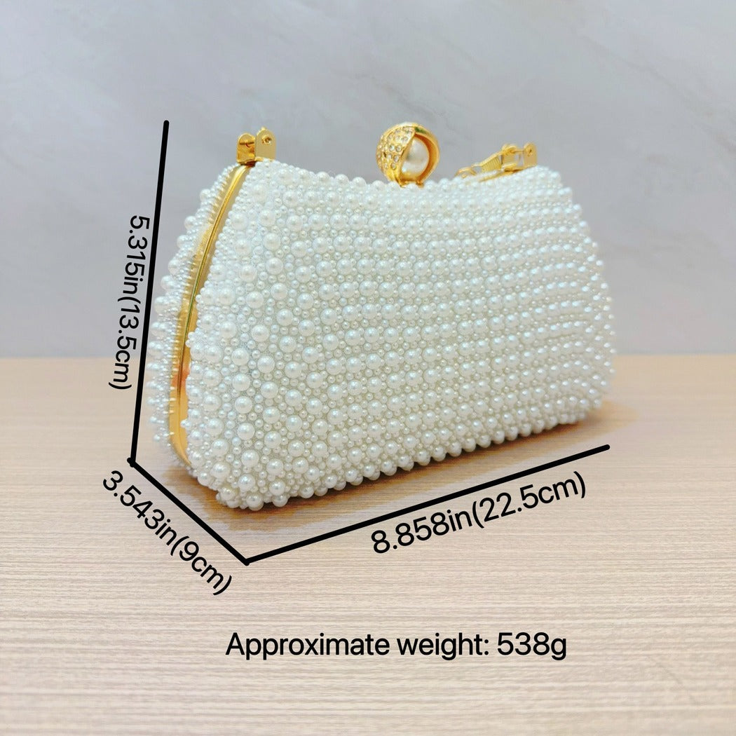Pearl Wedding Birthday Party Banquet Dinner Shoulder Bags