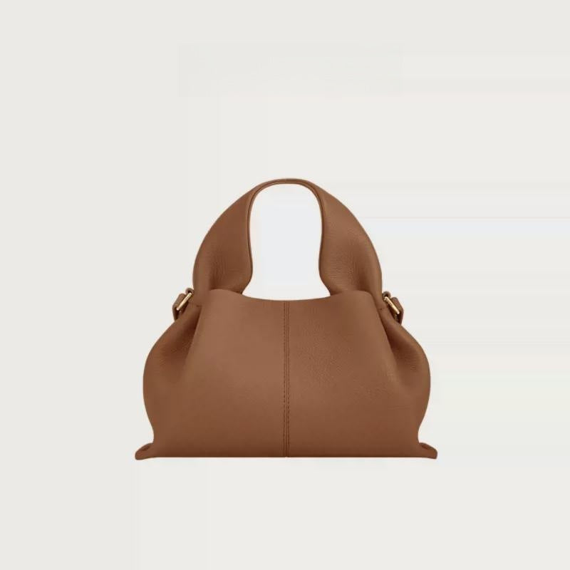 Women's Popular Lychee Pattern Cloud Fashion Handbags