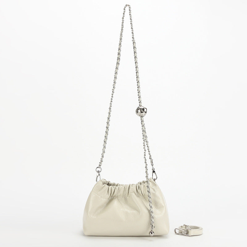 Women's Folds Cloud Style Chain Simple Fashion Armpit Bags