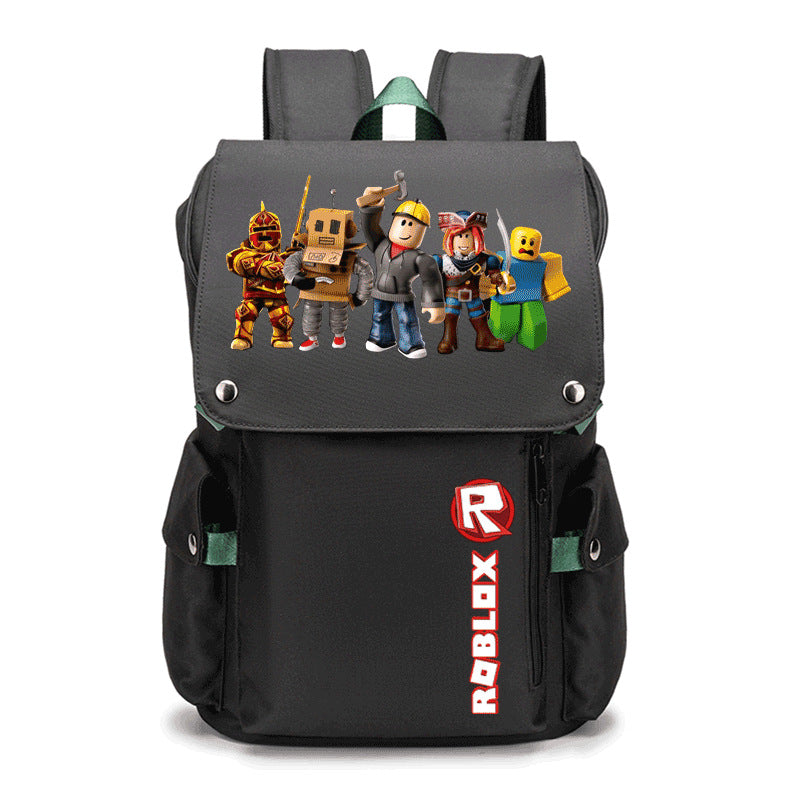 Women's & Men's & Rob Virtual World Peripheral Large Backpacks