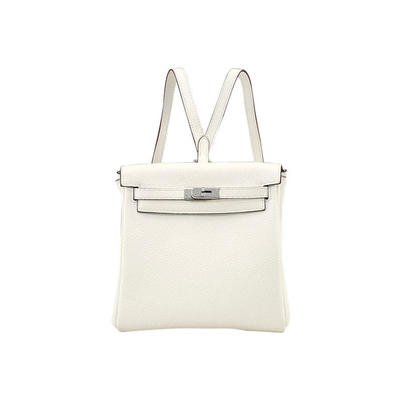 Women's Handmade Leather Kelly Classic Closed Toe Backpacks