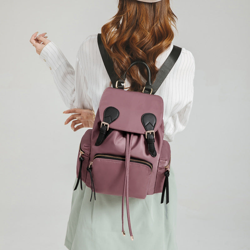 Women's Nylon Korean Style Oxford Cloth Fashion Backpacks