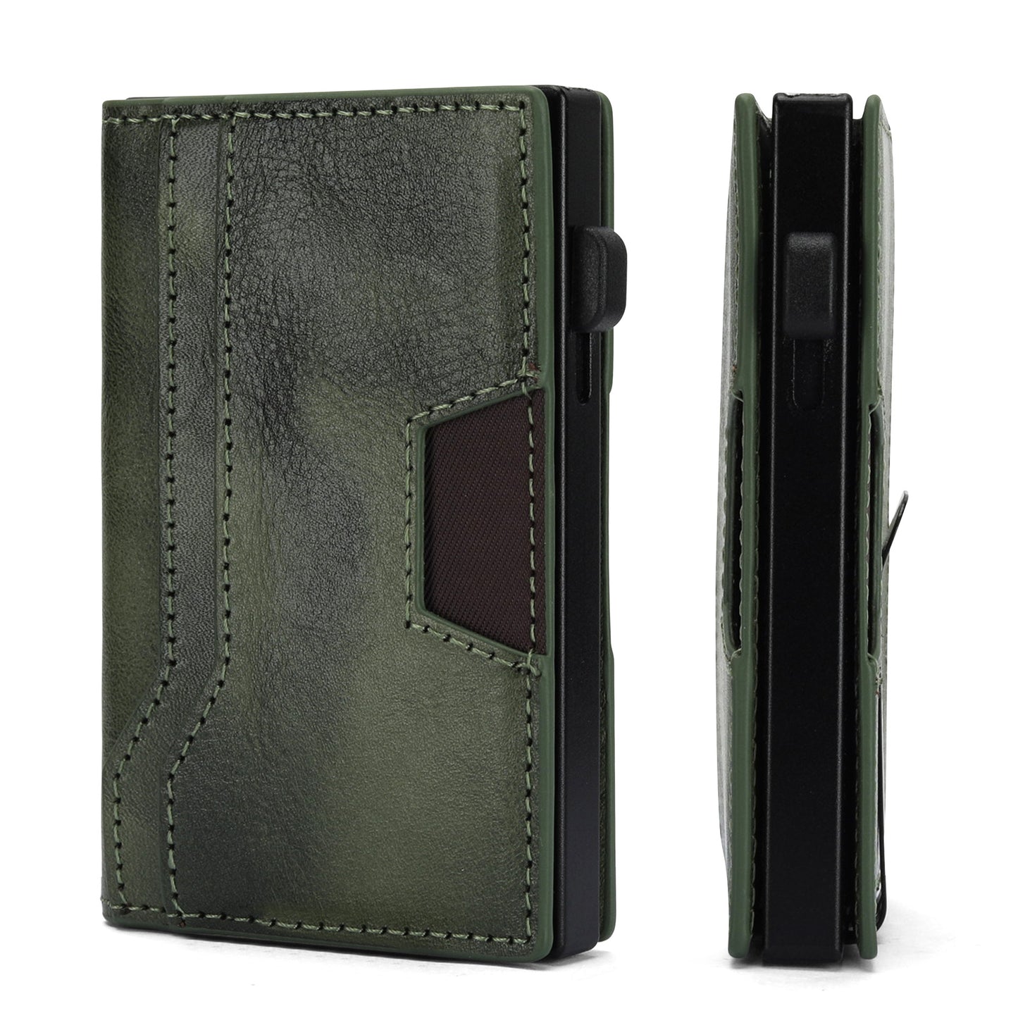 Men's Cartridge High-grade Two-color Vegetable Tanned Leather Men's Wallets