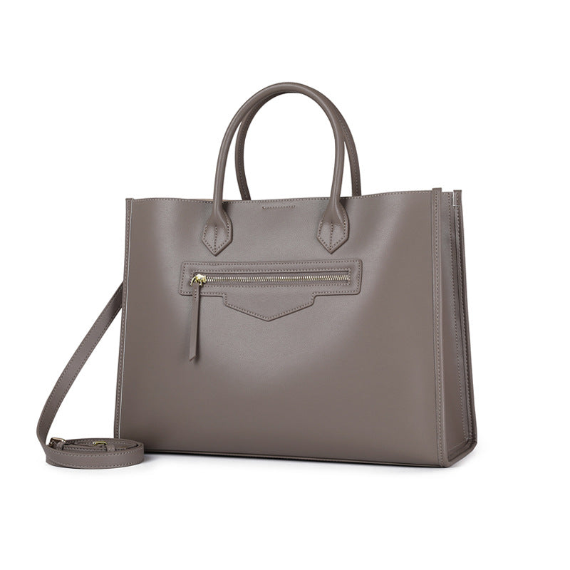 Women's Genuine Leather Summer Large Capacity Commuter Bags