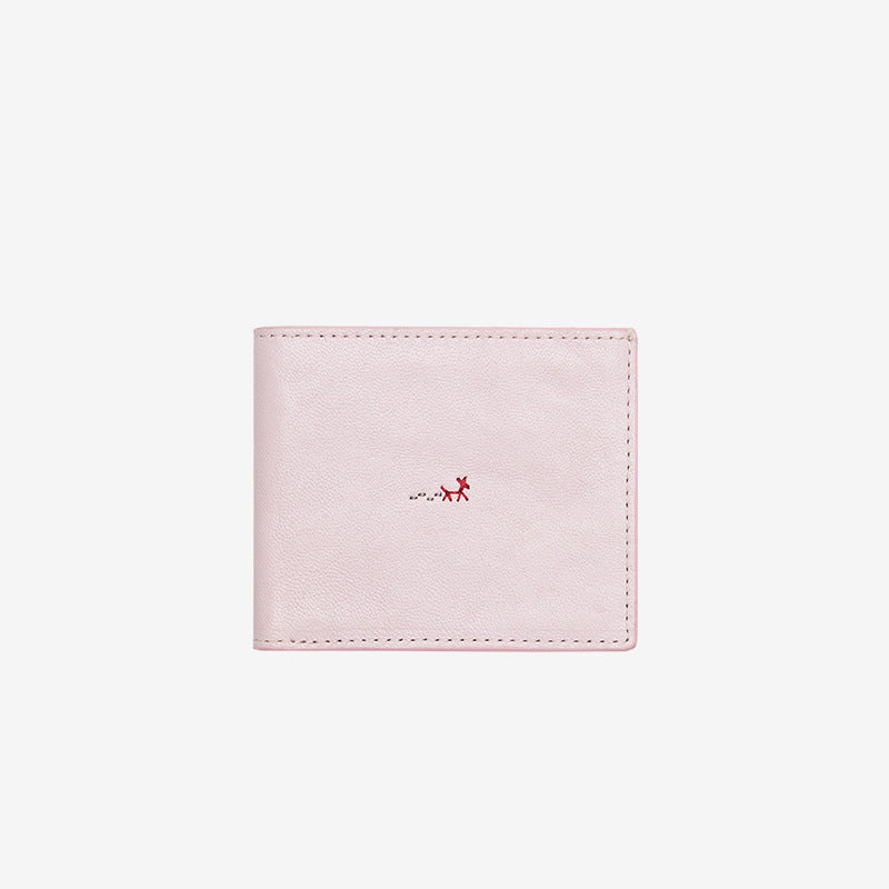 Children's Imported Genuine Leather Gift Compact Mini Ladies Wallets