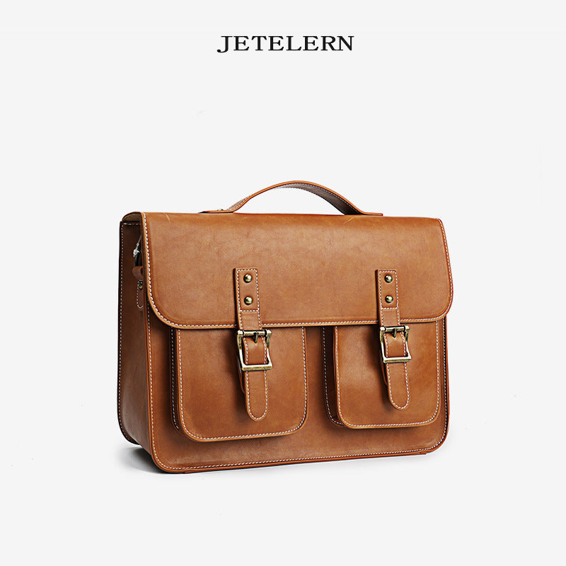 Women's & Men's & Fashion Vintage British Cambridge Business Handbags