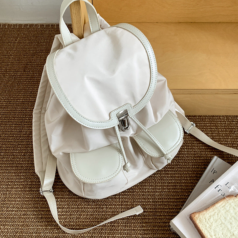 Women's Nylon Fashion Waterproof Leisure Versatile Backpacks