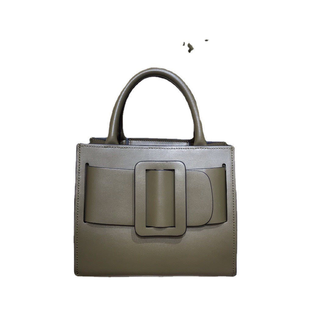 Women's Retro Genuine Leather Assorted Colors Metal Handbags
