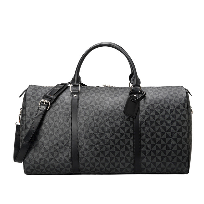 Women's Long-distance Large Capacity Business Printing Boston Handbags