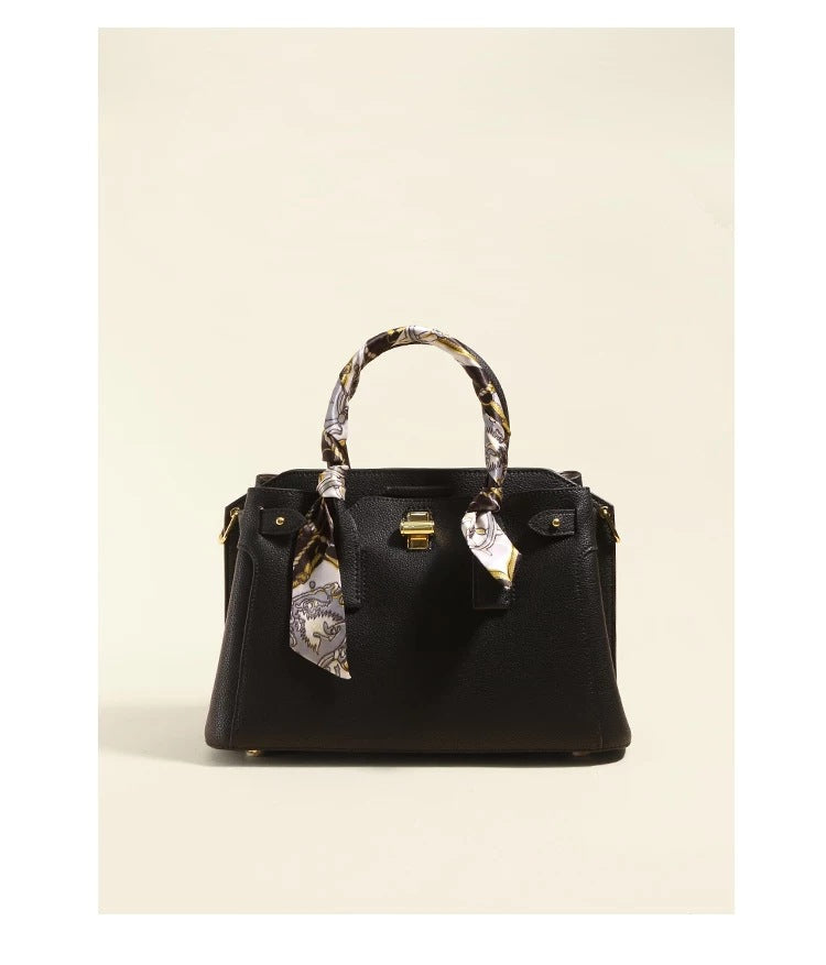 Women's Large Advanced Texture Cowhide Commuter Capacity Shoulder Bags