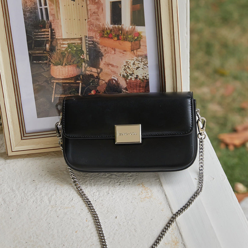 Women's Light Luxury Design Snake Bones Chain Shoulder Bags