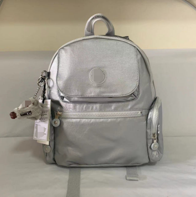 New Elegant Nylon Home Monkey Medium Backpacks
