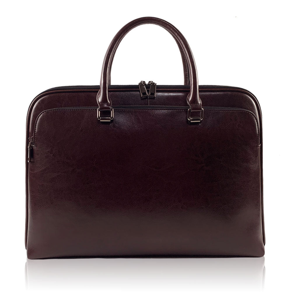 Women's & Men's & Cowhide Business File Genuine Leather Handbags
