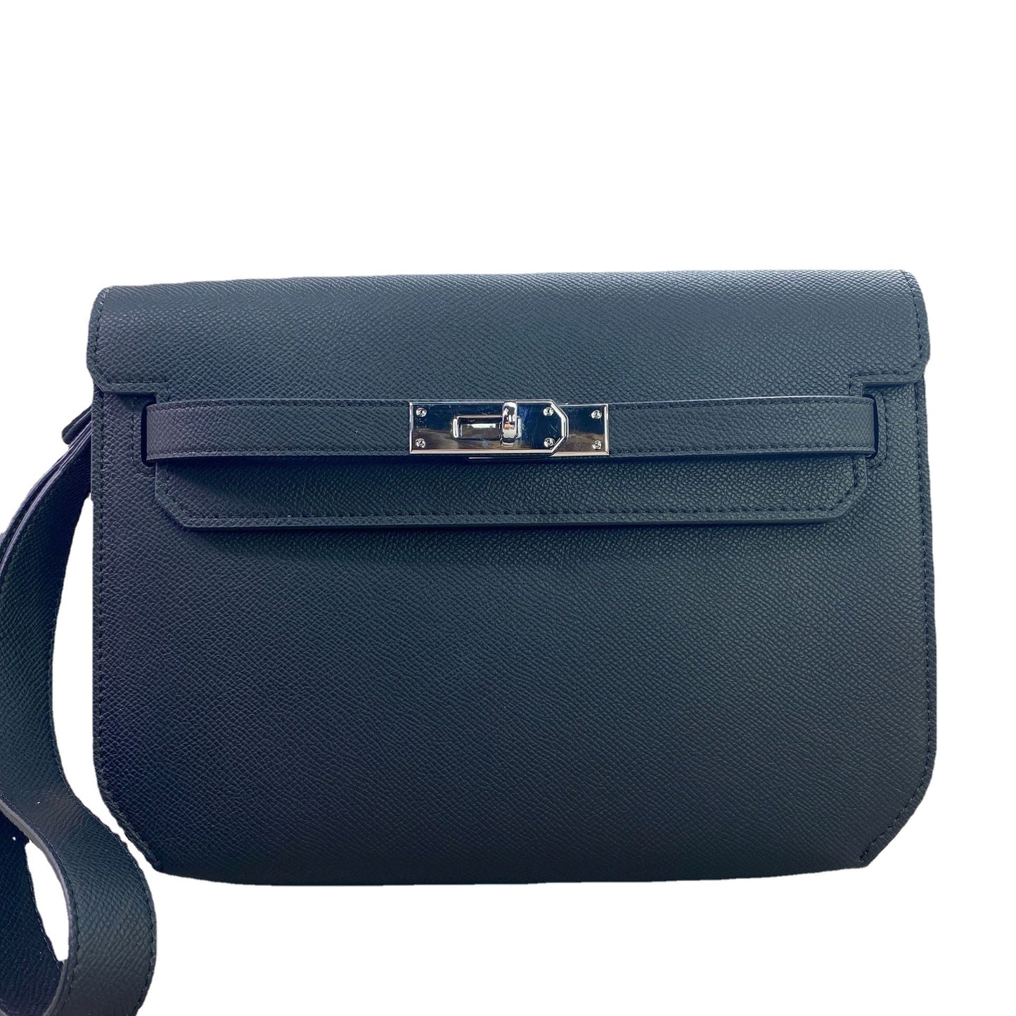 Leather Hand Palm Pattern Kelly Large Capacity Bags