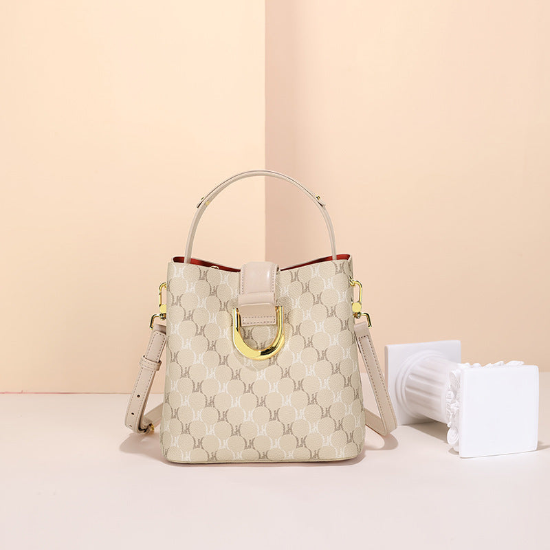 Women's Popular Fashion Simple Commute Texture Crossbody Bags
