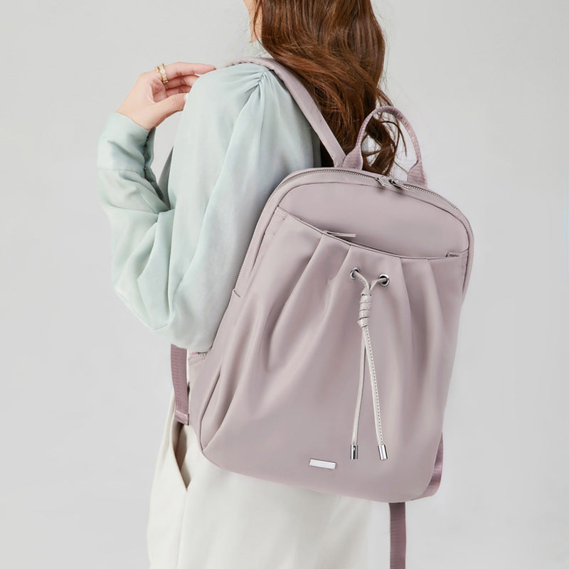 Women's Korean Spring Oxford Cloth Large Capacity Backpacks